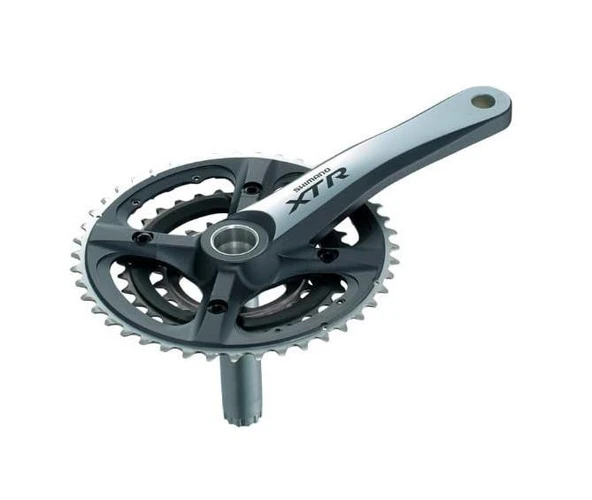 Shımano XTR FC-M970 175MM 44X32X24T Shımano XTR 3'Lü Aynakol Hollowtech Orta Göbek Dahil - 4