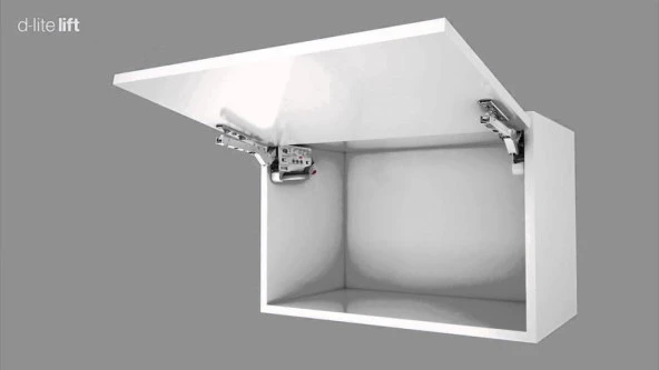 Samet D Lite Kalkar Kapak Sistemi C1 Beyaz Takım - 2