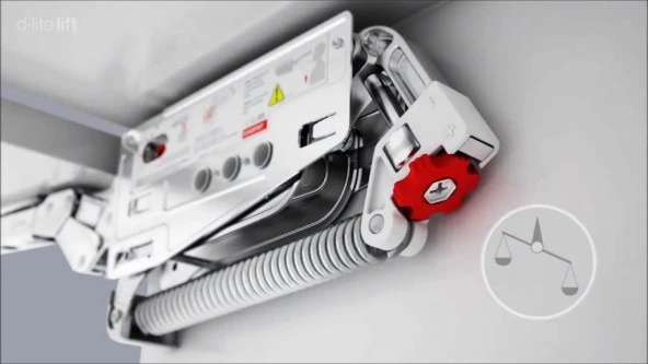 Samet D Lite Kalkar Kapak Sistemi C1 Beyaz Takım - 3