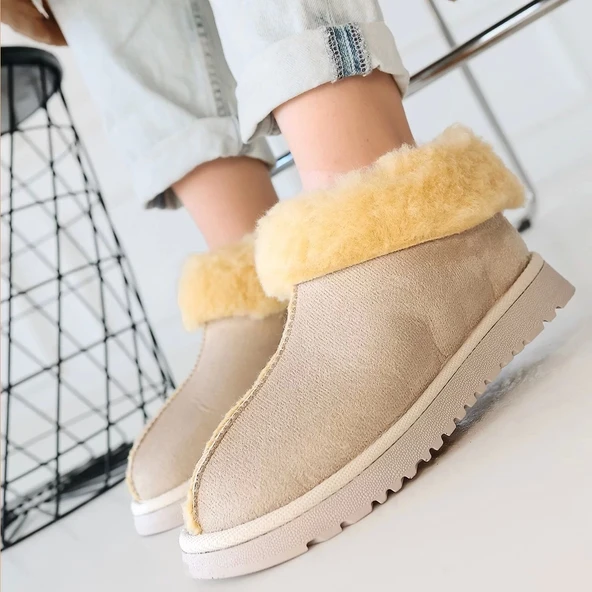 Abby Bej Süet Bot - Resim 4