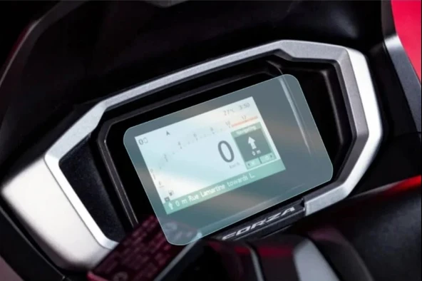 Honda Forza 250 2024 2025 Model Makyajlı Kasa 5 Inç Dijital Gösterge Uyumlu 9h Nano Ekran Koruyucu