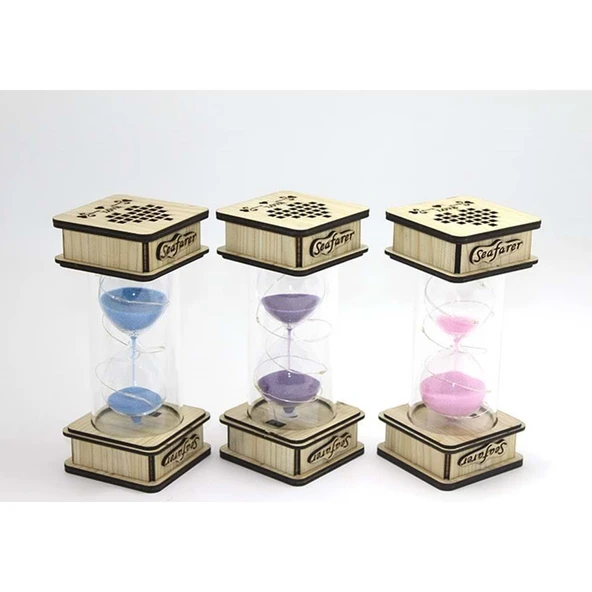 KENPAZAR Ahşap Ledli Kumsaati - 2