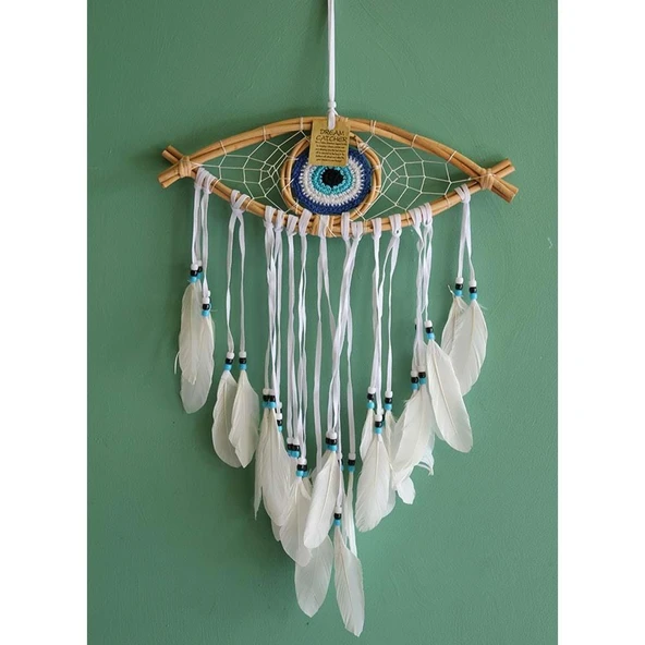 KENPAZAR Rüya Kapanı Düş Kapanı Dream Catcher Göz Tasarımı - 2