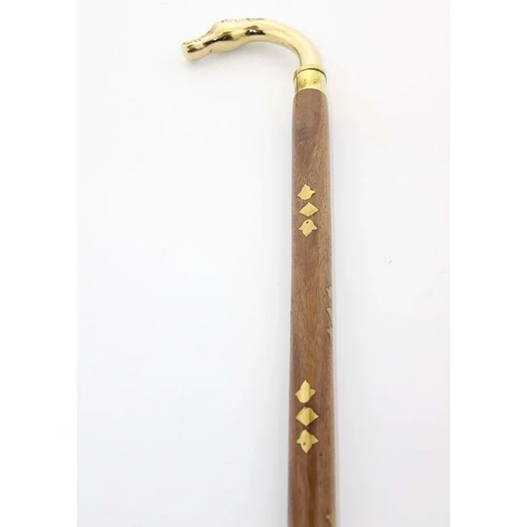 KENPAZAR Pirinç At Büstü Baston