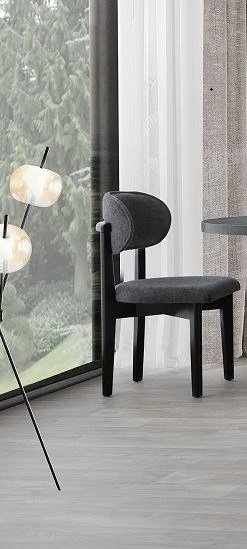 TARSUS AHŞAP ANTRASİT SANDALYE 6 ADET - Resim 2