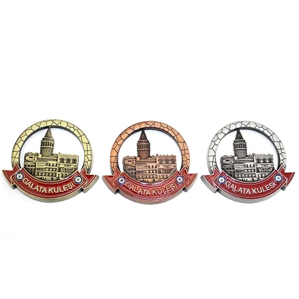 KENPAZAR İstanbul Temalı Metal Magnet