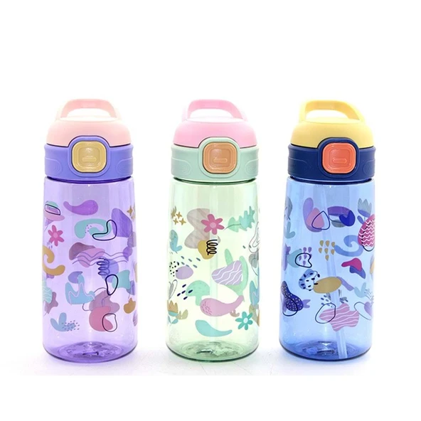 KENPAZAR Renkli Pipetli Suluk 600 Ml - 2