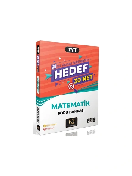 IQ Yayınları Tyt Hedef 30 Net Matematik Soru Bankası