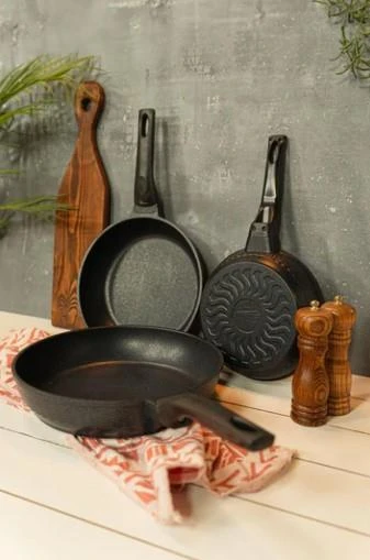 Brioni Diamond 3 Parça Tava Seti 20CM-24CM-28CM DIA-303 - 2