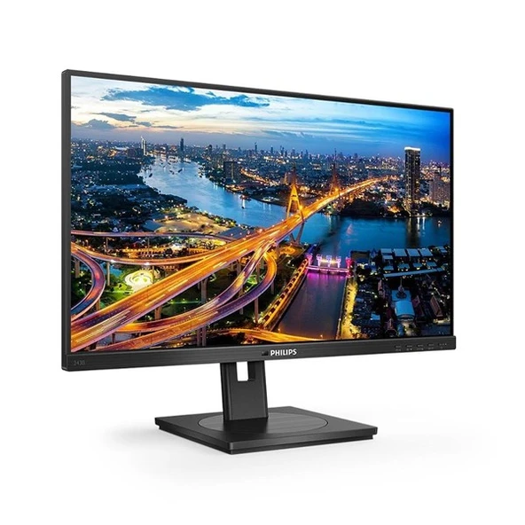 PHILIPS 23.8" 243B1-00 4MS 75HZ HDMI-DP USBC KURUMSAL MONİTÖR 1920X1080 - 3
