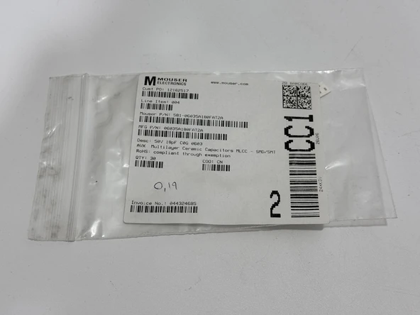 Kyocera Avx 06035A180FAT2A Seramik Kapasitör 30 Adet - 2