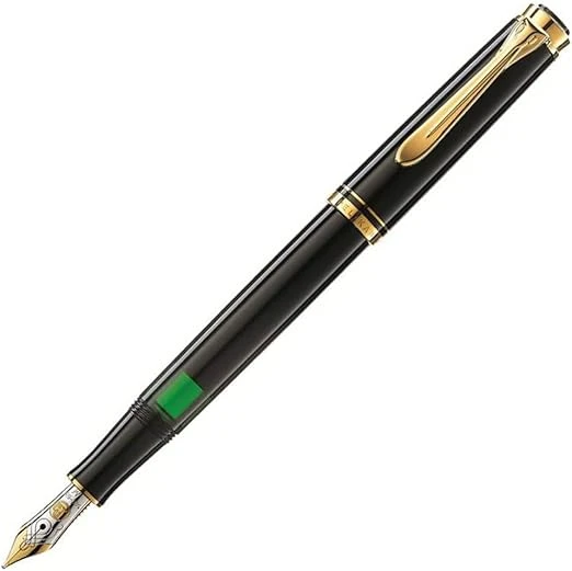 Pelikan M300 Siyah Dolma Kalem - Medium
