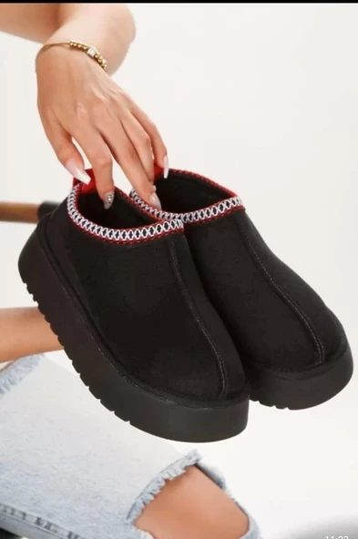 Foyk Siyah Süet Bot ürün görseli 1