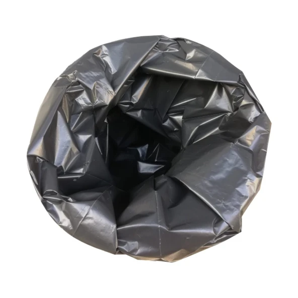 Ekstra Kalın Çöp Torbası 80x110 Cm Siyah Çöp Poşeti 1 Kg Dökme Dayanıklı Poşet - 6