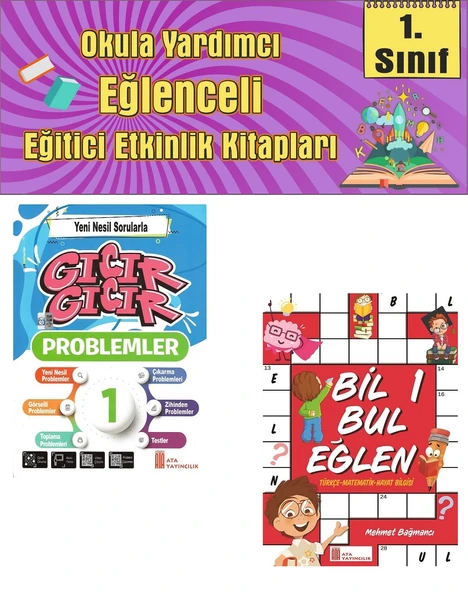 1.Sınıf Yeni Nesil Sorularla Gıcır Gıcır Problem + Bil Bul Eğlen ürün görseli 1