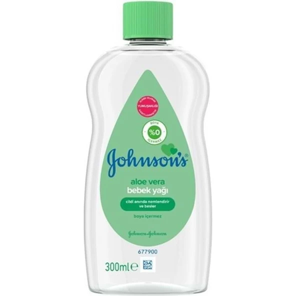 Johnsons Baby Bebek Yağı 300ML Aleo Vera ürün görseli