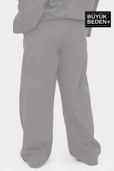 Kadın Büyük Beden Buyuk Brooklyn Baskılı İnce Eşofman Altı SPR25BEAK50 - 9