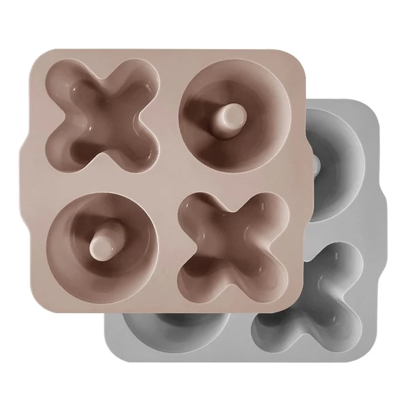 Oioi Xoxo Silikon Kek Kalıbı Bubble Beige / Powder Grey