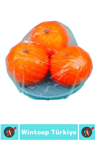 Özel Üretim Yemek Saklama Bozulma Önleyici Tazelik Sağlayan Lastikli Tencere Tabak Bonesi 100 Adet - 3