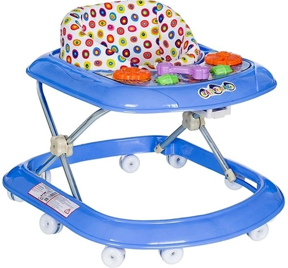 Taşpınar Alpina 3 Kademeli Lüx Yürüteç - Mavi