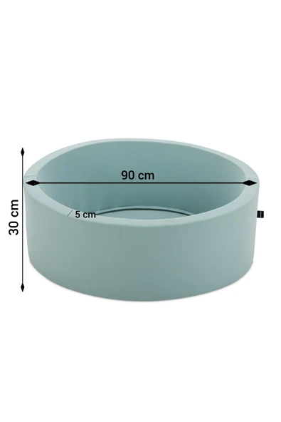 Wellgro 90x30 cm Sünger Top Havuzu Mint - 2
