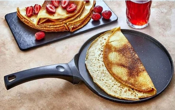 Eda Döküm 26 cm Granit Krep Tavası