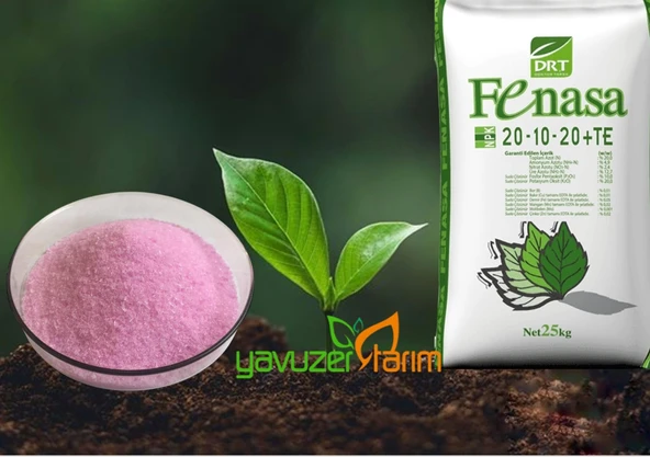 Gübre Suda Erir Bitki Çim Çiçek Geliştirici 20 10 20 +TE Yavuzer Tarım Gübre 8 Kg - 2
