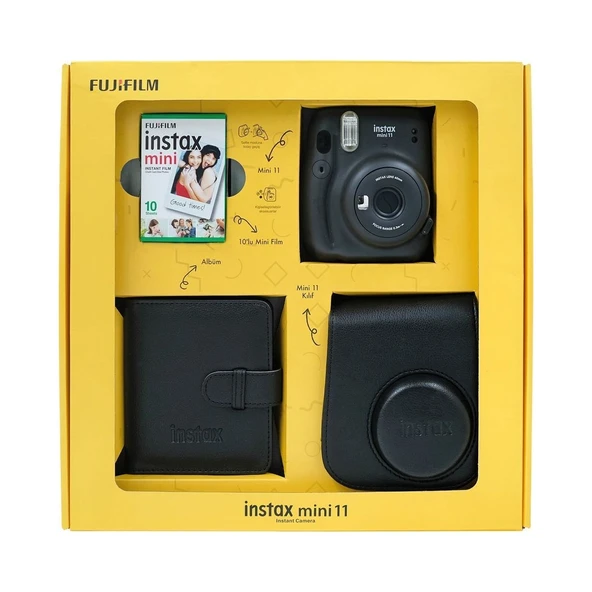 Instax Mini 11 Kare Albümlü Siyah Box