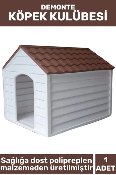 Premium Demonte Sağlıklı Polipreplen Malzeme Kolay Kurum Pet Evcil Hayvan Bahçe Köpek Kulübesi ürün görseli