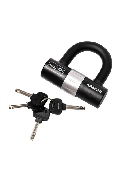 Armor Motosiklet İçin Yüksek Güvenlikli Dövme Çelik Zincir Kilit 10mmx1.20Mt-810 MV - 6