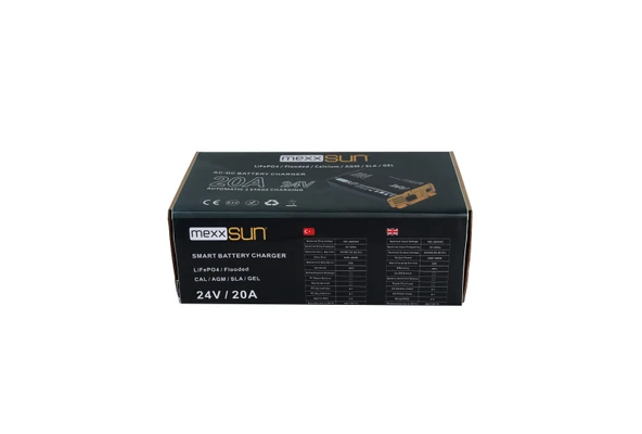 AC-DC Akü Şarj Cihazı 24V-20A - 7