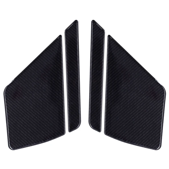 CF 450 SR 2024 ile Uyumlu Kaydırmaz 6D Karbon 15 Parça Tank Pad Seti GC16 - 6