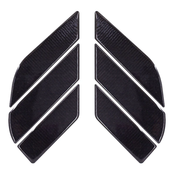 CF 250 SR 2023 ile Uyumlu Kaydırmaz 14 Parça 6D Karbon Tank Pad Seti GC15 - 6