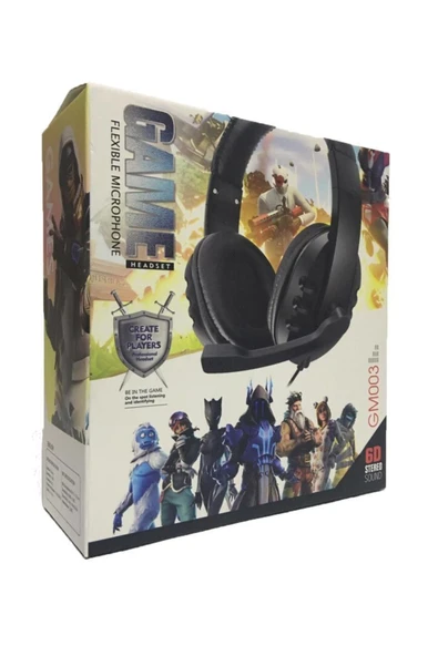 abnturk Kerasus Headphones Gm003 3.5mm Aux Girişli Laptop Oyuncu Kulaklık Kulaküstü Kafa Bantlı Mikrofonlu - 6