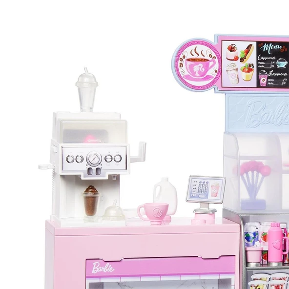 Nessiworld HXN94 Barbie Kahve Dükkanı Oyun Seti - 5