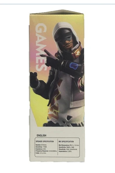 abnturk Kerasus Headphones Gm003 3.5mm Aux Girişli Laptop Oyuncu Kulaklık Kulaküstü Kafa Bantlı Mikrofonlu - 5