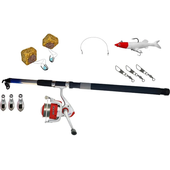 Tatlı Su İçin Kamış Makine Profesyonel Olta Seti ürün görseli 1