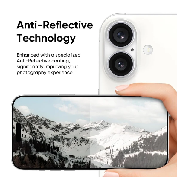 iPhone 16 / iPhone 16 Plus Raze Metal Kamera Lens Koruyucu - 4