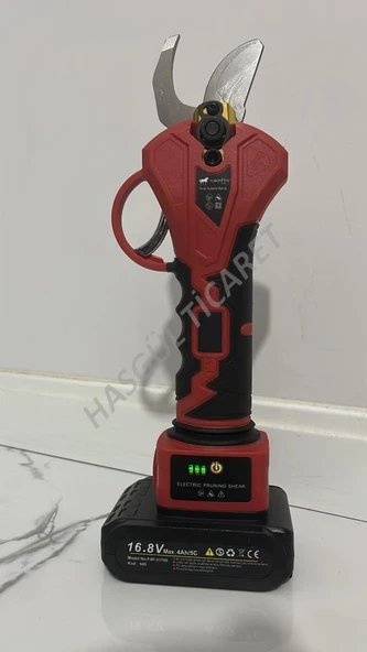 Hsgl Akülü akülü şarj edilebilir makas bahçe meyve ağacı Budama makası S-1  32 mm 16.8 V 4 Ah yokattta - 6
