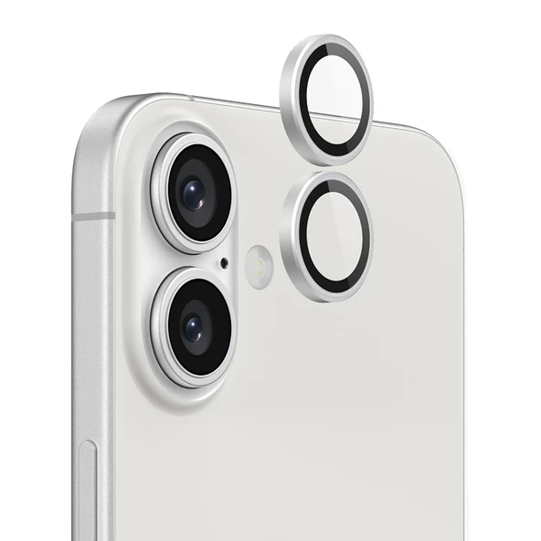 iPhone 16 / iPhone 16 Plus Raze Metal Kamera Lens Koruyucu - 2