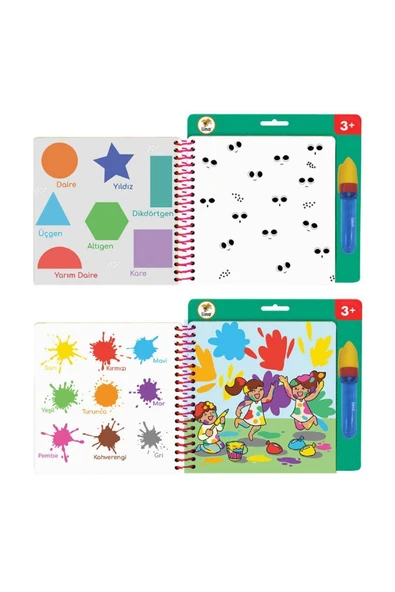 Aqua Magic Book Eğlenelim, Öğrenelim (SİHİRLİ BOYAMA KİTABI) Tfl-1004 - 3