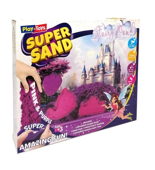 Play Toys  Peri Masalı Oyun Kumu Super Sand Seti