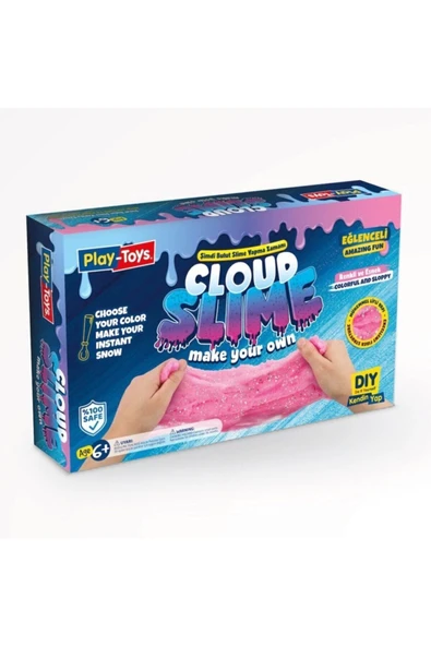 Play Toys Cloud Slime Hazırlama Seti  sağlık Bakanlığı Onaylı Yerli Üretim