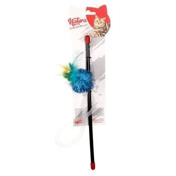 Natura Parlak Pon Pon Kedi Olta Oyuncak 30 Cm