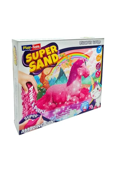 Play Toys Unicorn Dünyası Oyun Kumu Super Sand Seti - 2