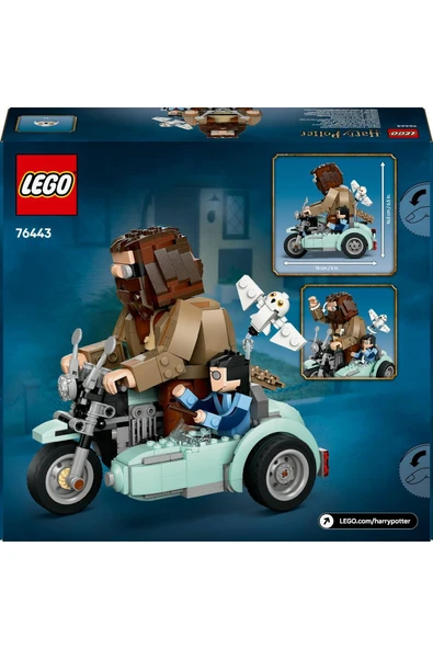 LEGO ®Harry Potter™ Hagrid™ ve Harry’nin Motosiklet Yolculuğu 76443 -9 Yaş  Üzeri Yapım Seti (617 P) - 4