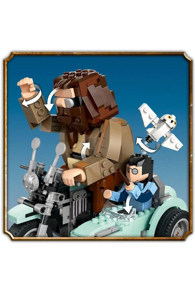 LEGO ®Harry Potter™ Hagrid™ ve Harry’nin Motosiklet Yolculuğu 76443 -9 Yaş  Üzeri Yapım Seti (617 P) - 8