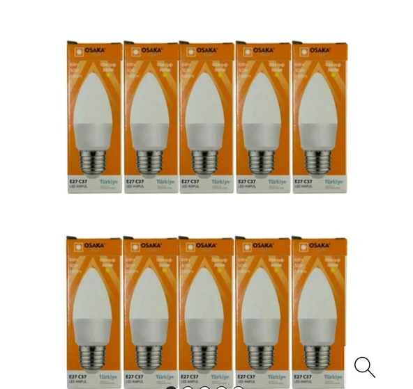 6W LED MUM AMPUL G.IŞIĞI 10LU PAKET - 2