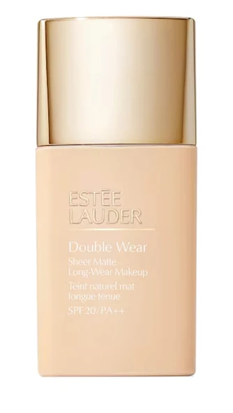 Estee Lauder Double Wear - Mat Bitişli Uzun Süre Kalıcı Fondöten SPF 20 2C0 Cool Vanilla