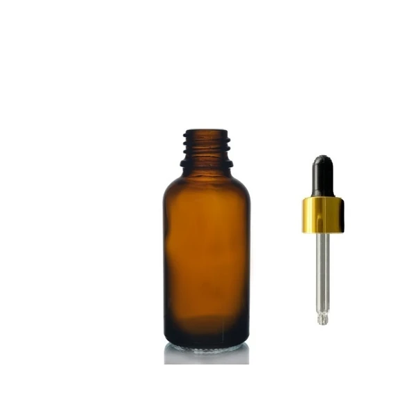 50ml kahverengi cam damlalıklı, 24 adet, Sarı Kapak Siyah Emzik, Ecza şişesi, Damlalıklı şişe, propolis şişesi, damlatmalı şişe, saç serum şişesi, ecza şişesi - 1